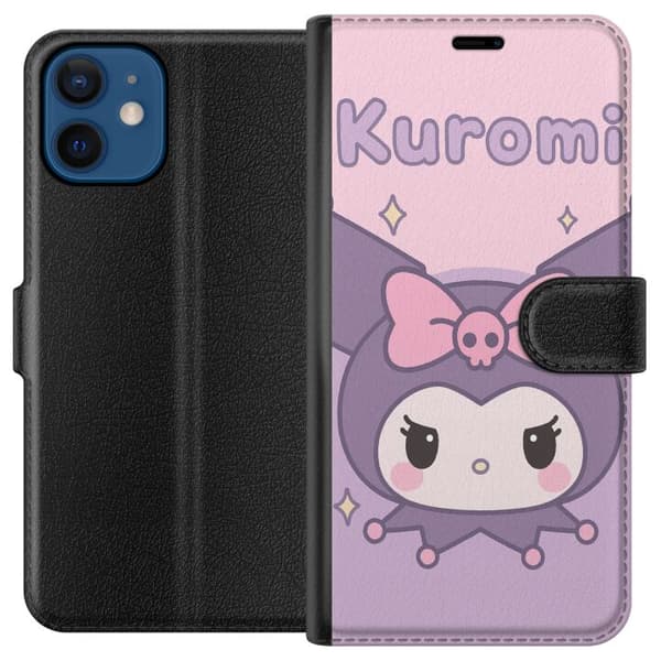Apple iPhone 12 mini Lommeboketui Kuromi Kawaii