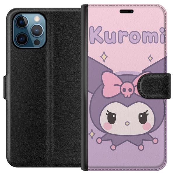 Apple iPhone 12 Pro Lompakkokotelo Kuromi Kawaii