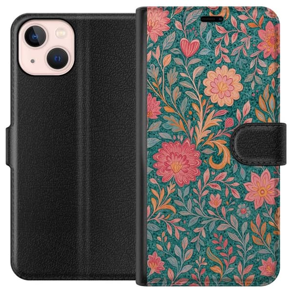 Apple iPhone 13 mini Tegnebogsetui Floral Dream