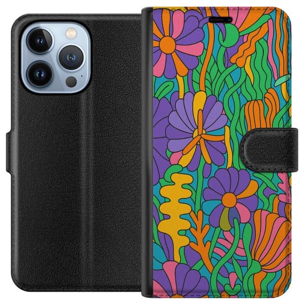 Apple iPhone 13 Pro Lompakkokotelo Värien räjähdys