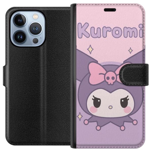 Apple iPhone 13 Pro Lompakkokotelo Kuromi Kawaii