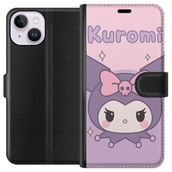 Apple iPhone 14 Plånboksfodral Kuromi Kawaii