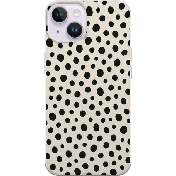 Apple iPhone 14 Genomskinligt Skal Dot Dance