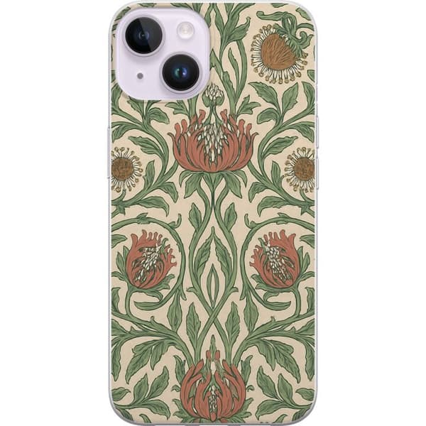 Apple iPhone 14 Gennemsigtig cover Blad Detaljer