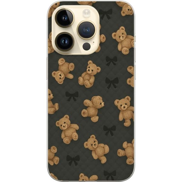 Apple iPhone 14 Pro Gennemsigtig cover Teddy Knus