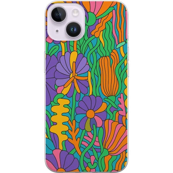 Apple iPhone 14 Plus Gennemsigtig cover Farveeksplosion