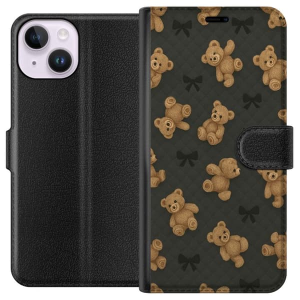 Apple iPhone 14 Lompakkokotelo Teddy Halauksia