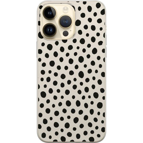 Apple iPhone 14 Pro Max Läpinäkyvä kuori Dot Dance