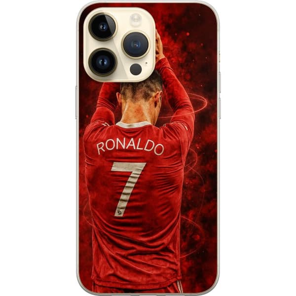 Apple iPhone 14 Pro Max Läpinäkyvä kuori Ronaldo