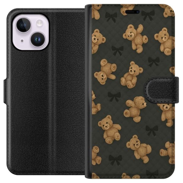 Apple iPhone 14 Plus Lompakkokotelo Teddy Halauksia