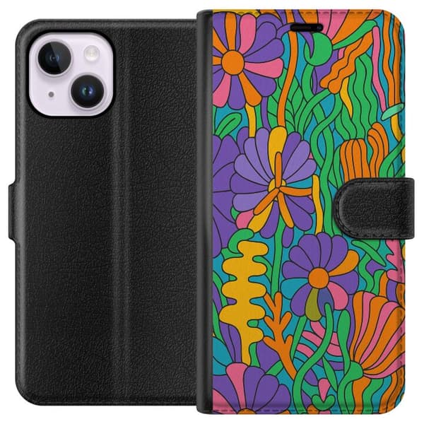 Apple iPhone 14 Plus Tegnebogsetui Farveeksplosion