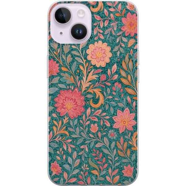 Apple iPhone 15 Gennemsigtig cover Floral Dream