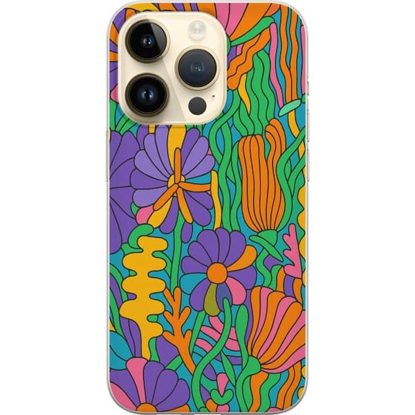 Apple iPhone 15 Pro Gennemsigtig cover Farveeksplosion