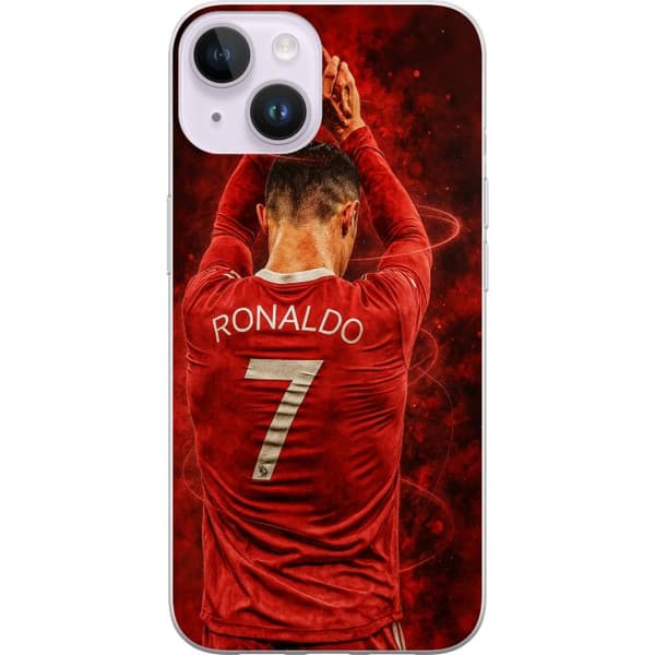 Apple iPhone 15 Plus Läpinäkyvä kuori Ronaldo