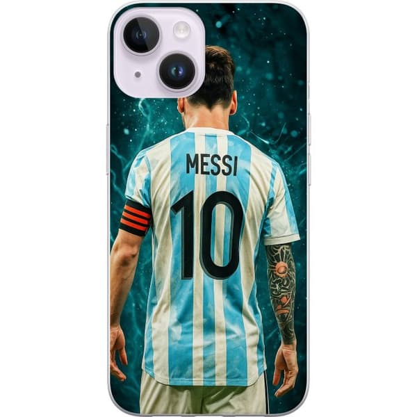 Apple iPhone 15 Plus Gjennomsiktig deksel Messi