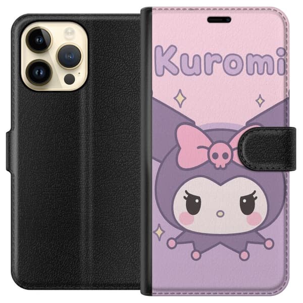 Apple iPhone 15 Pro Max Tegnebogsetui Kuromi Kawaii