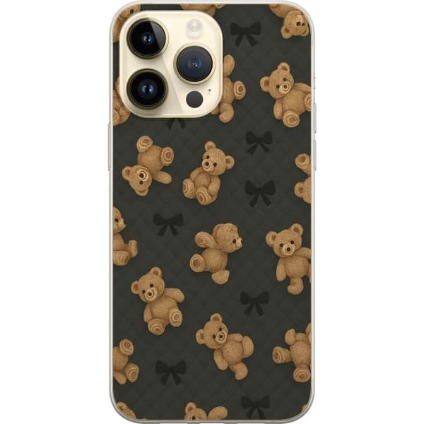 Apple iPhone 15 Pro Max Gennemsigtig cover Teddy Knus