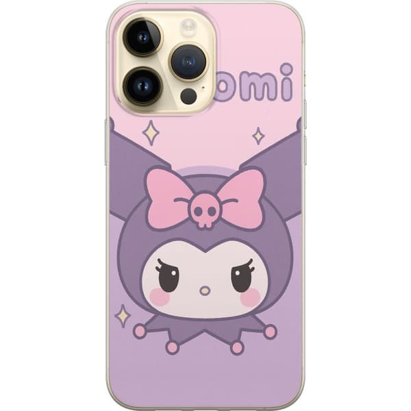 Apple iPhone 15 Pro Max Gennemsigtig cover Kuromi Kawaii