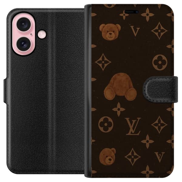 Apple iPhone 16 Plånboksfodral Plush Luxe