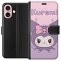 Pikkukuva 1 / 3: Apple iPhone 16 Lompakkokotelo Kuromi Kawaii