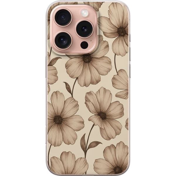 Apple iPhone 16 Pro Genomskinligt Skal Pastel Rush