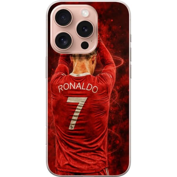 Apple iPhone 16 Pro Gjennomsiktig deksel Ronaldo