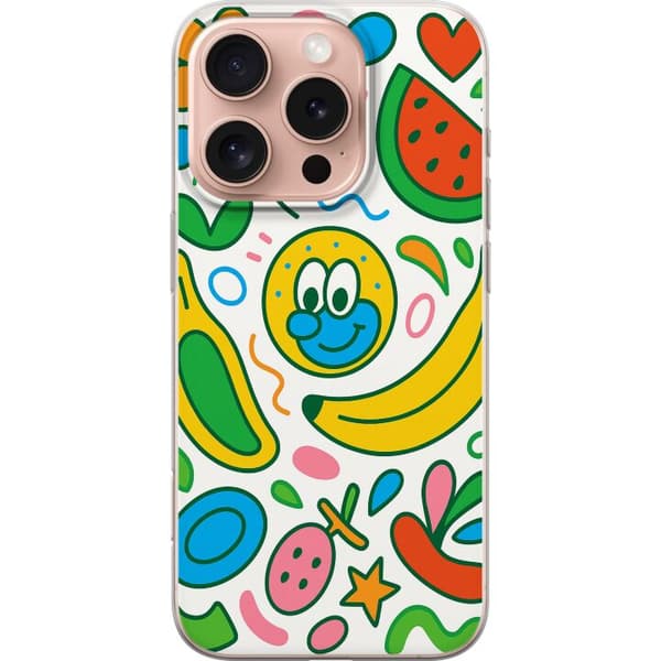 Apple iPhone 16 Pro Läpinäkyvä kuori Perhosverho