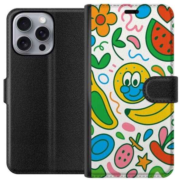 Apple iPhone 16 Pro Max Tegnebogsetui Sommerfugle Slør