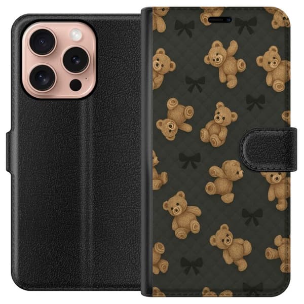 Apple iPhone 16 Pro Tegnebogsetui Teddy Knus