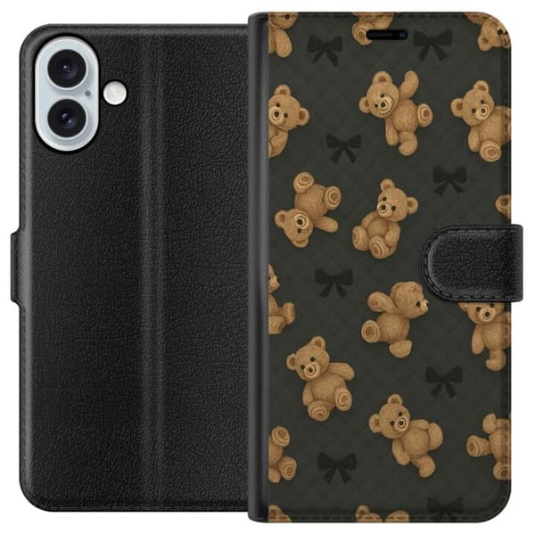 Apple iPhone 16 Plus Tegnebogsetui Teddy Knus