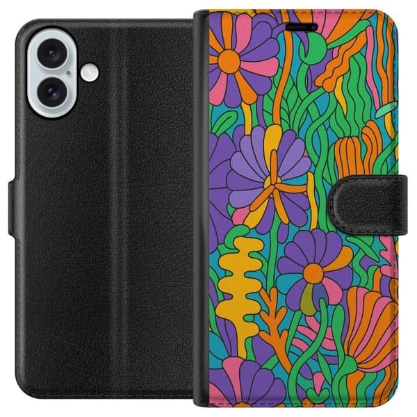 Apple iPhone 16 Plus Tegnebogsetui Farveeksplosion