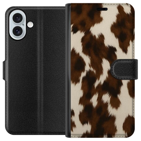 Apple iPhone 16 Plus Lompakkokotelo Värisuihku