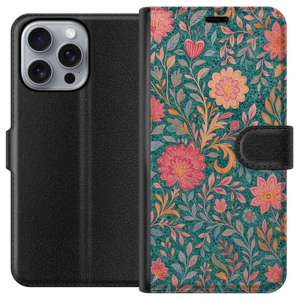 Apple iPhone 16 Pro Max Lommeboketui Floral Dream