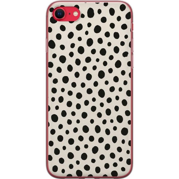 Apple iPhone SE (2022) Gennemsigtig cover Dot Dance