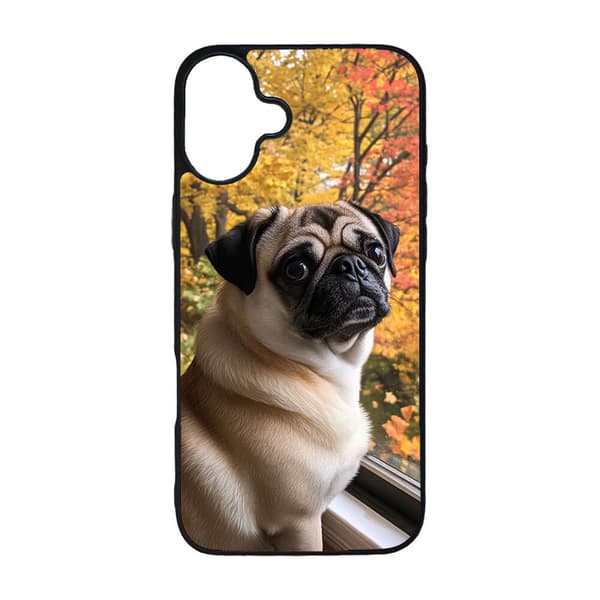 Hund Mops iPhone 16 Plus Mobiltelefon Dække