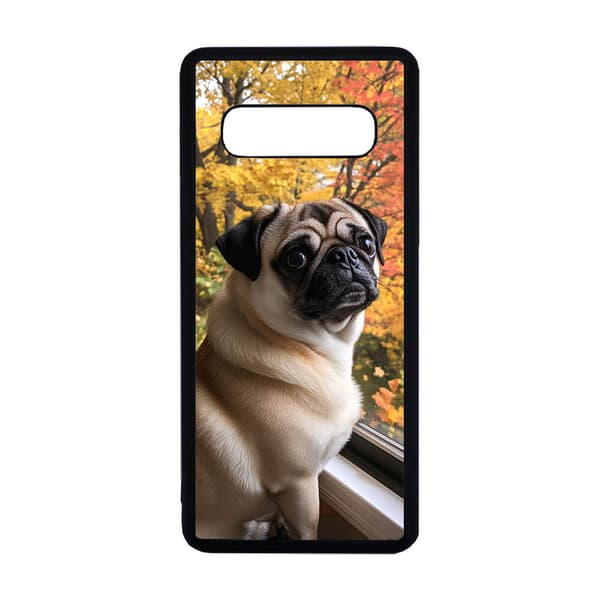 Hund Mops Samsung Galaxy S10 Mobiltelefon Deksel
