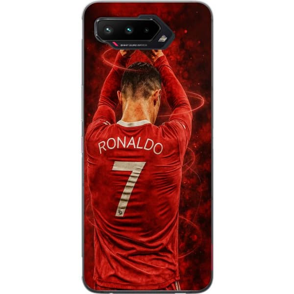 Asus ROG Phone 5 Läpinäkyvä kuori Ronaldo