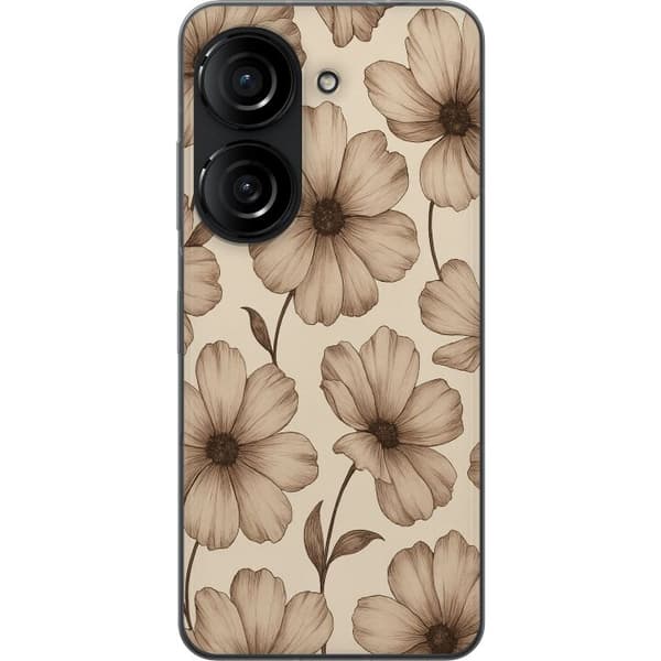 Asus Zenfone 10 Läpinäkyvä kuori Pastel Rush