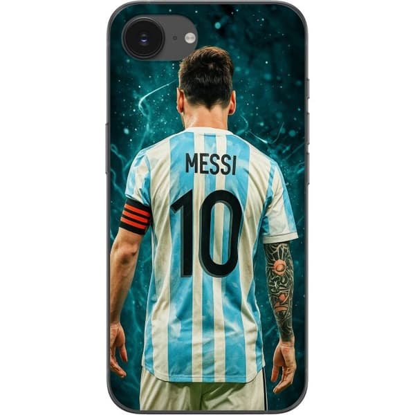 Apple iPhone 16e Gennemsigtig cover Messi