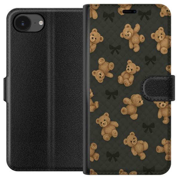 Apple iPhone 16e Lompakkokotelo Teddy Halauksia