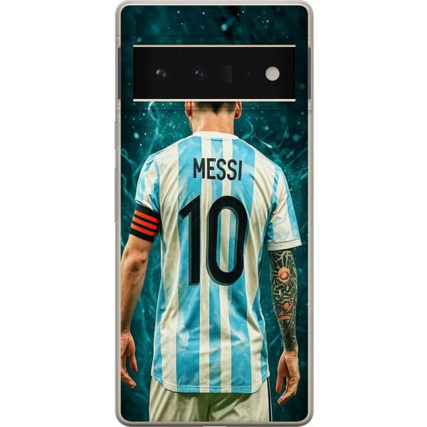 Google Pixel 6 Pro Gennemsigtig cover Messi