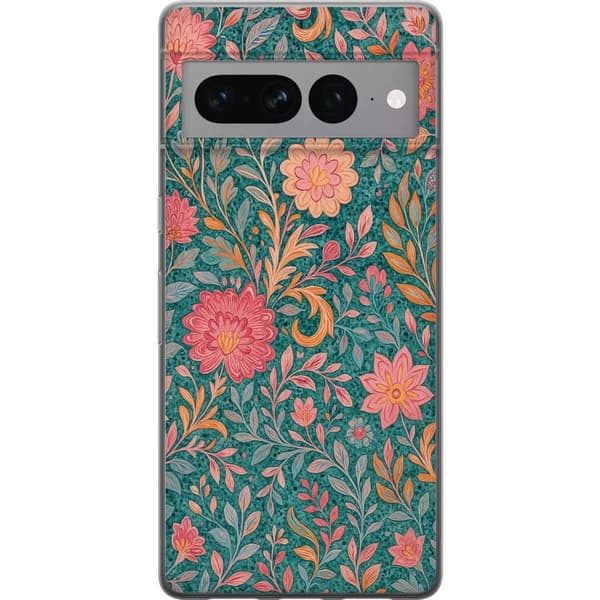 Google Pixel 7 Pro Genomskinligt Skal Floral Dream