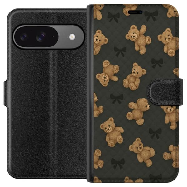 Google Pixel 9 Pro Plånboksfodral Teddy Hugs