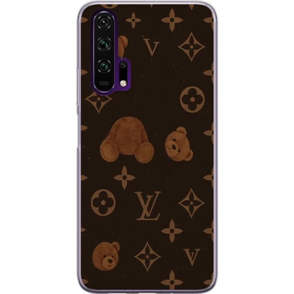 Honor 20 Pro Genomskinligt Skal Plush Luxe