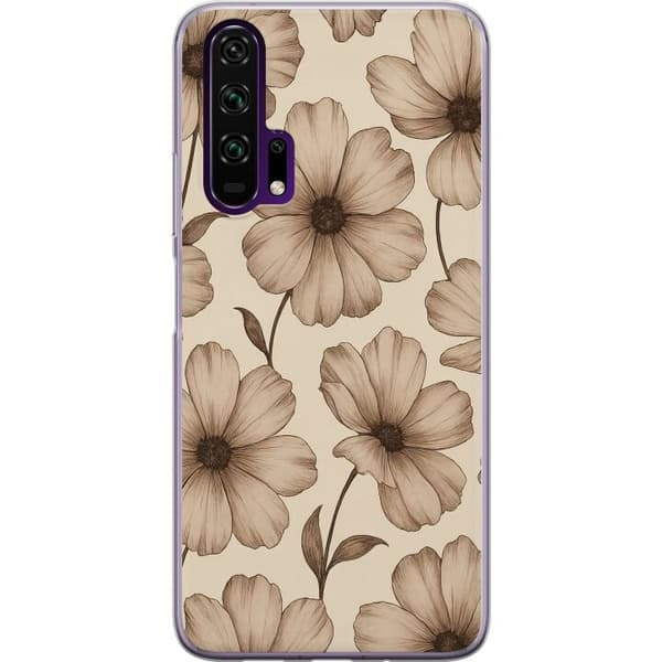 Honor 20 Pro Läpinäkyvä kuori Pastel Rush