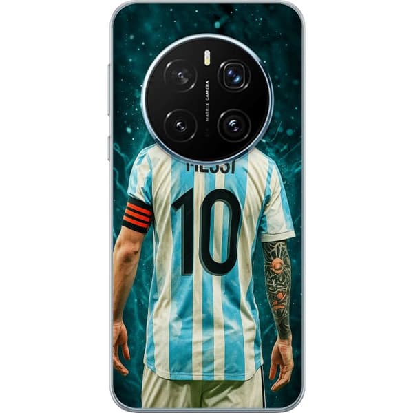 Honor Magic7 Pro Genomskinligt Skal Messi