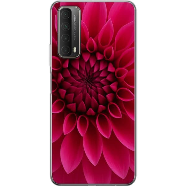 Huawei P smart 2021 Läpinäkyvä kuori Rosecore