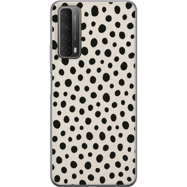 Huawei P smart 2021 Läpinäkyvä kuori Dot Dance