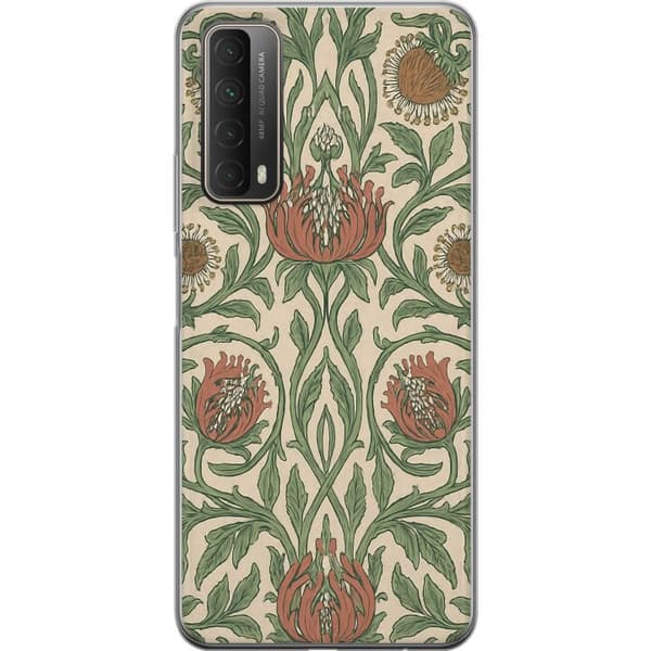 Huawei P smart 2021 Gjennomsiktig deksel Bladedetaljer