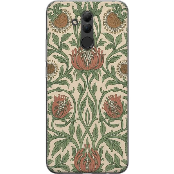 Huawei Mate 20 lite Gjennomsiktig deksel Bladedetaljer